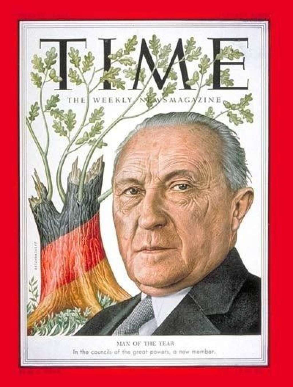 1953 - Konrad Adenauer -
