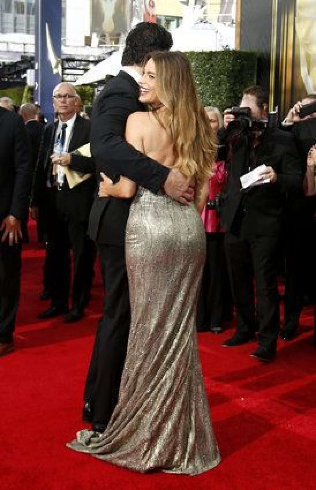 La 67ème cérémonie des Emmy Awards - Sofia Vergara et Joe Manganiello, le couple le plus sexy des Emmy wards