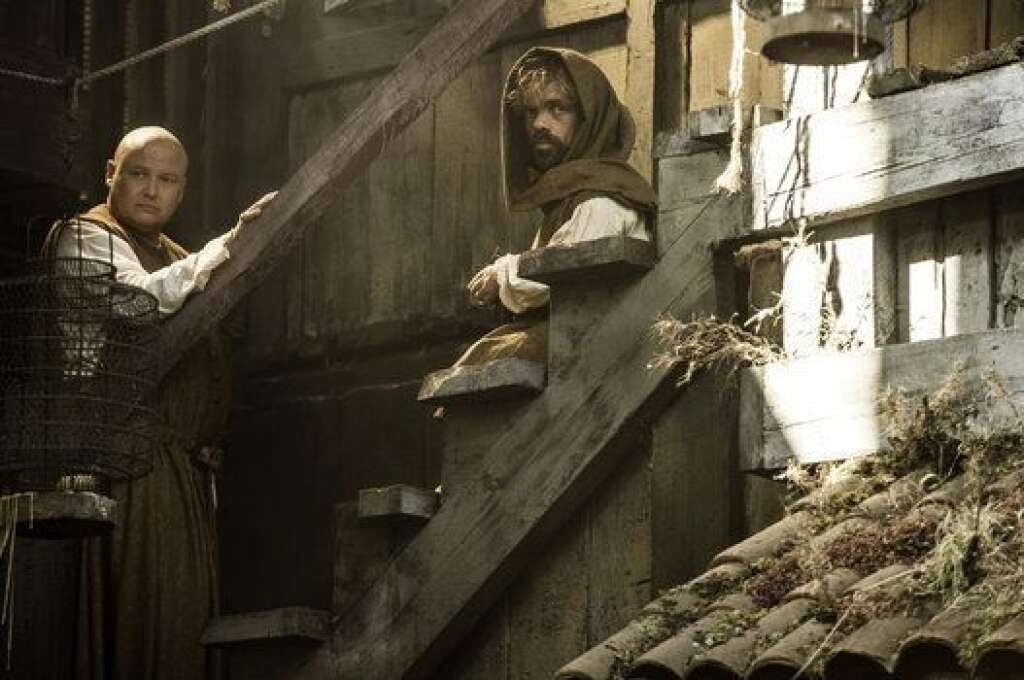 Varys and Tyrion Lannister -