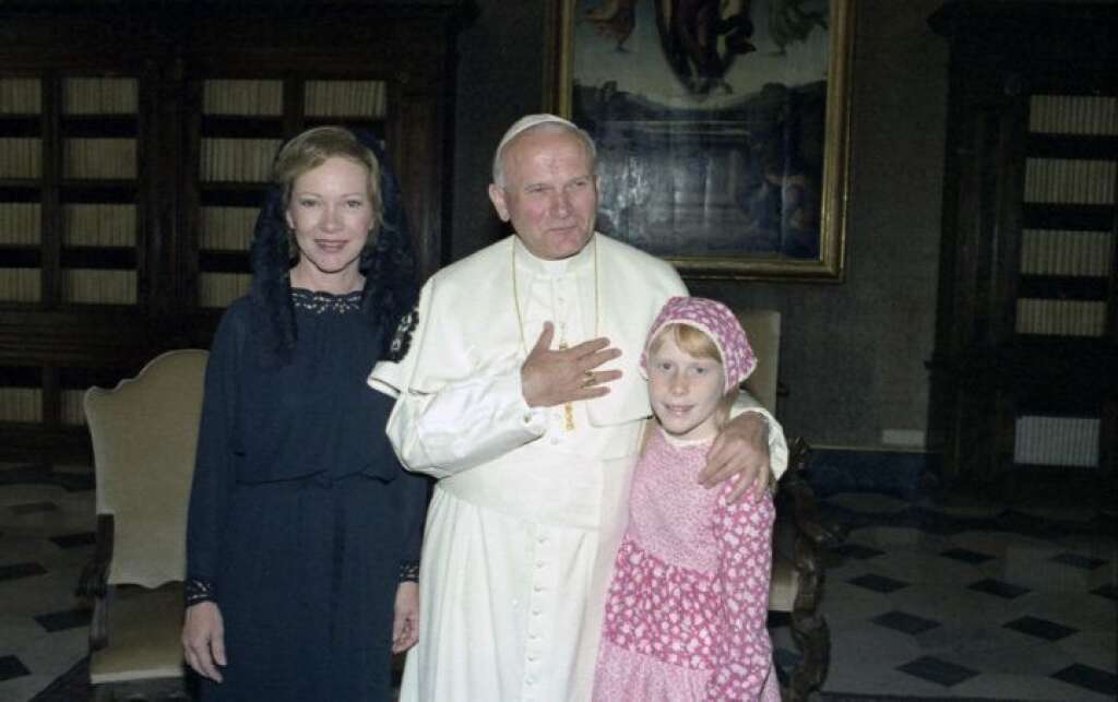 Rosalynn Carter au Vatican -