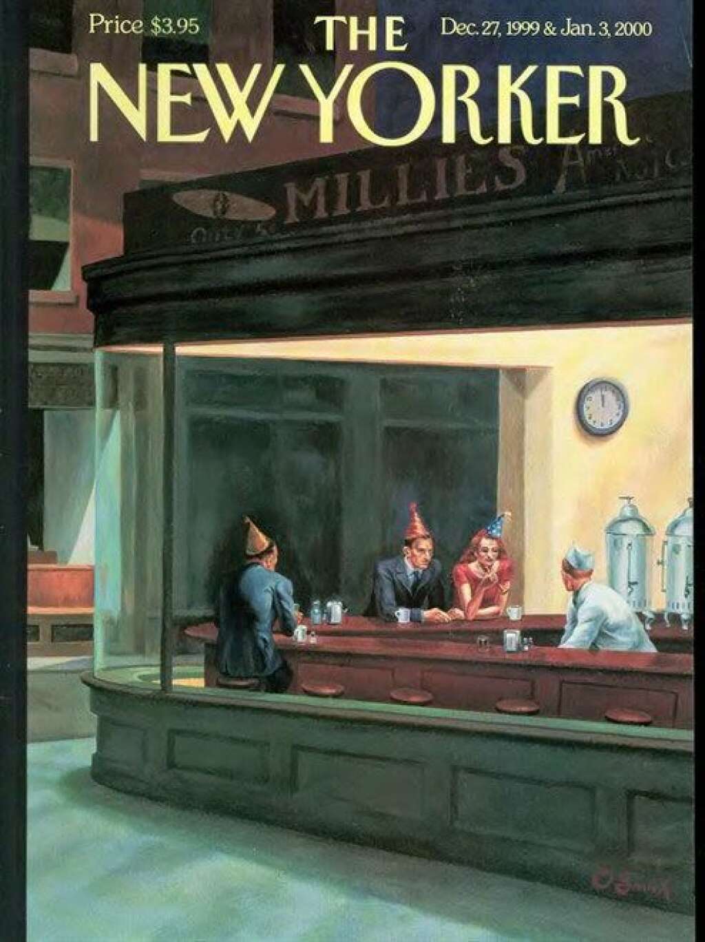 En couverture du New Yorker -