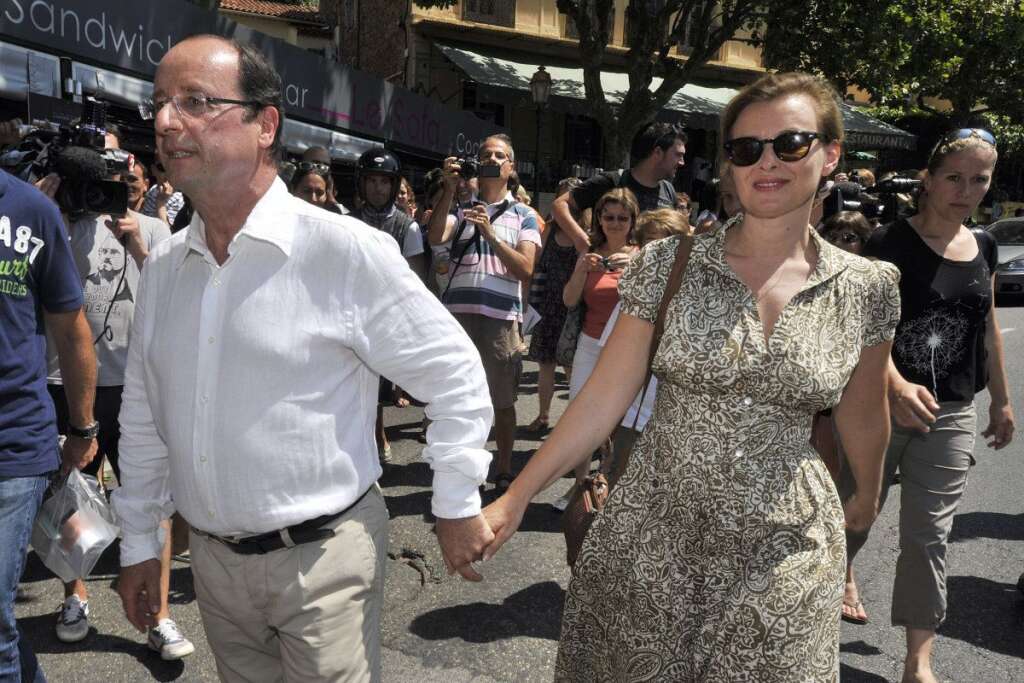 Les vacances de François Hollande et Valérie Trierweiler -