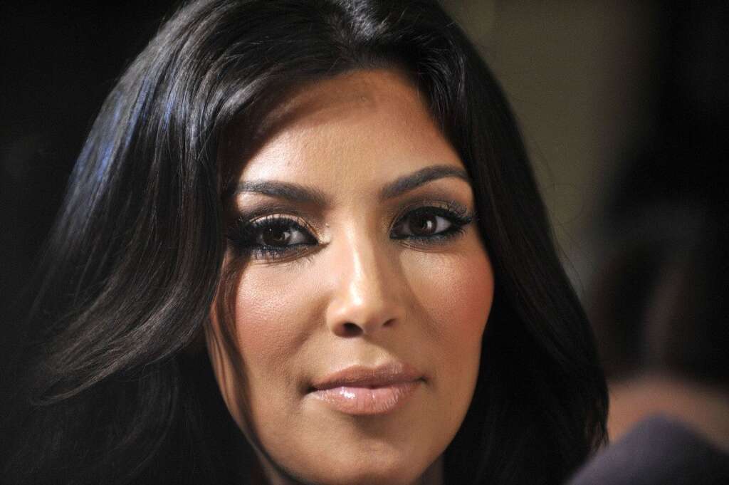 4 - Kim Kardashian -