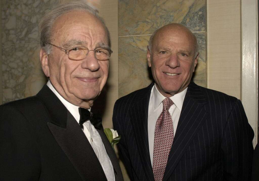 2. Rupert Murdoch : 1,2 milliard d'euros - (à gauche)