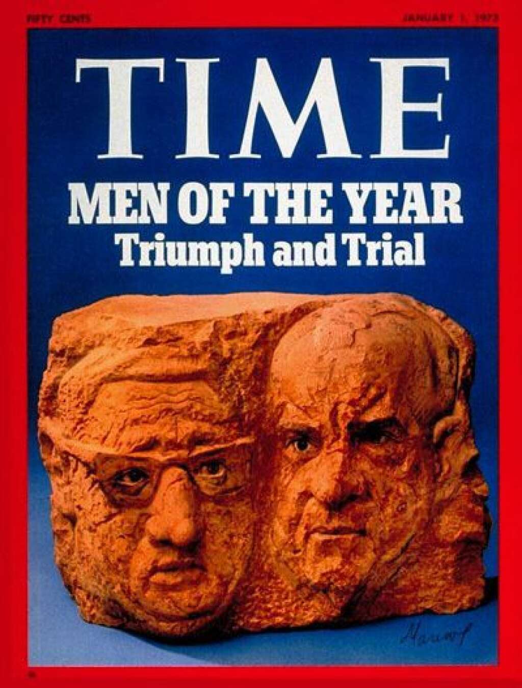 1972 - Kissinger et Nixon -