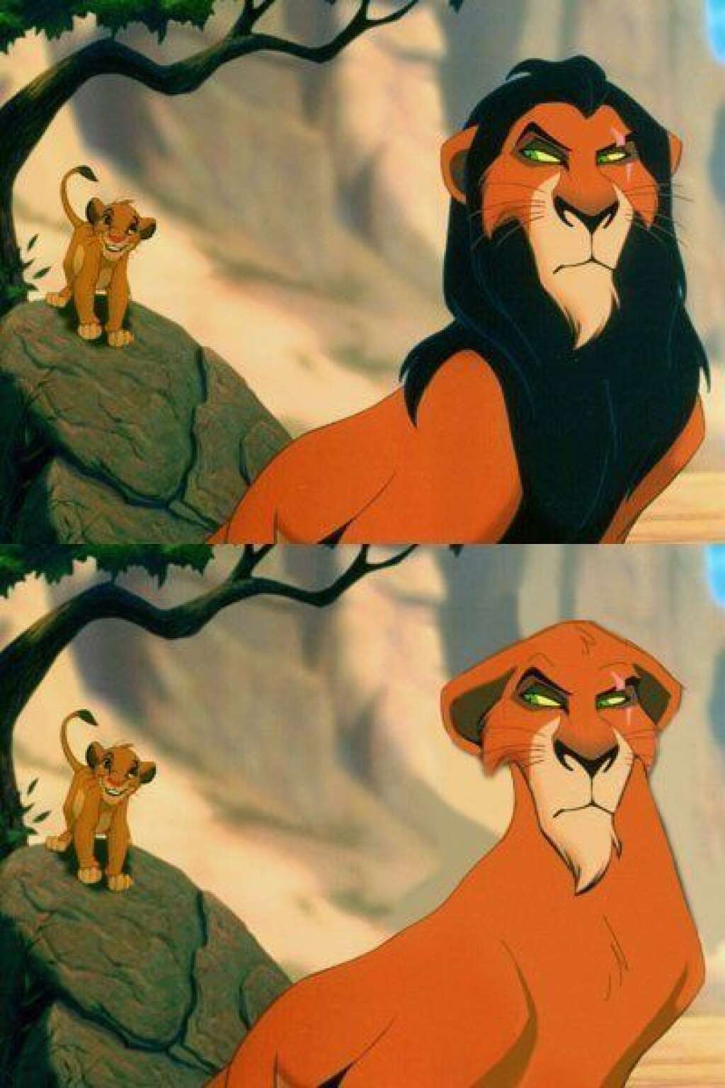 Scar dans "Le Roi Lion" -