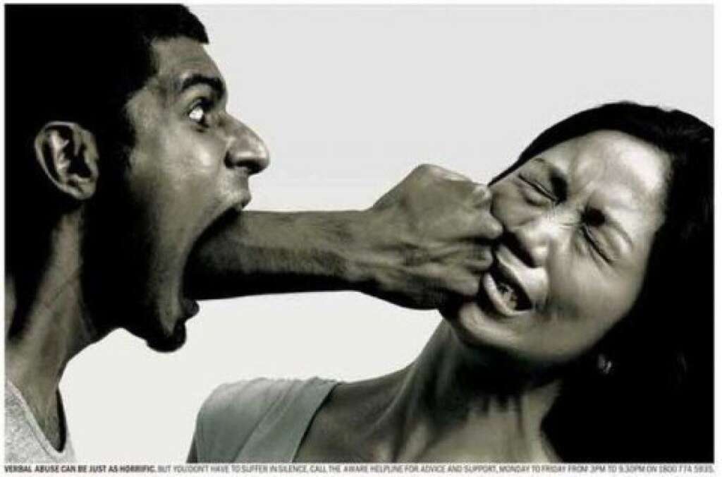 - Campagne contre les violences verbales.