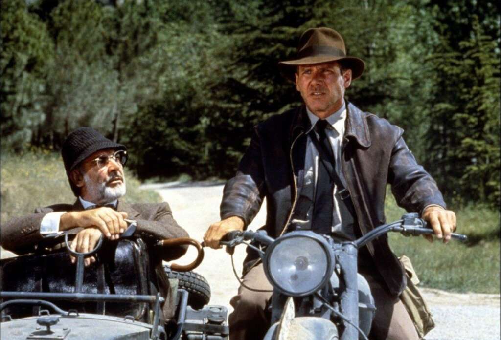 Sean Connery dans Indiana Jones -