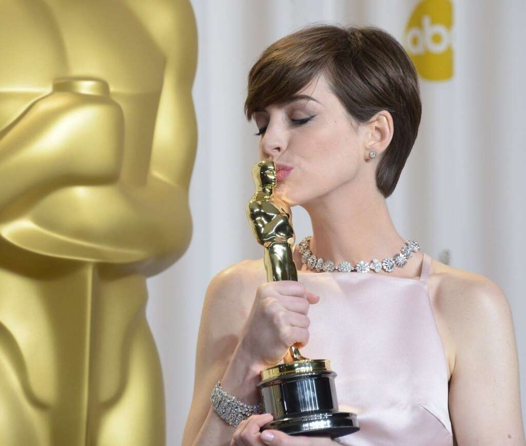 Meilleur second rôle féminin - Anne Hathaway dans <em>Les Misérables</em>