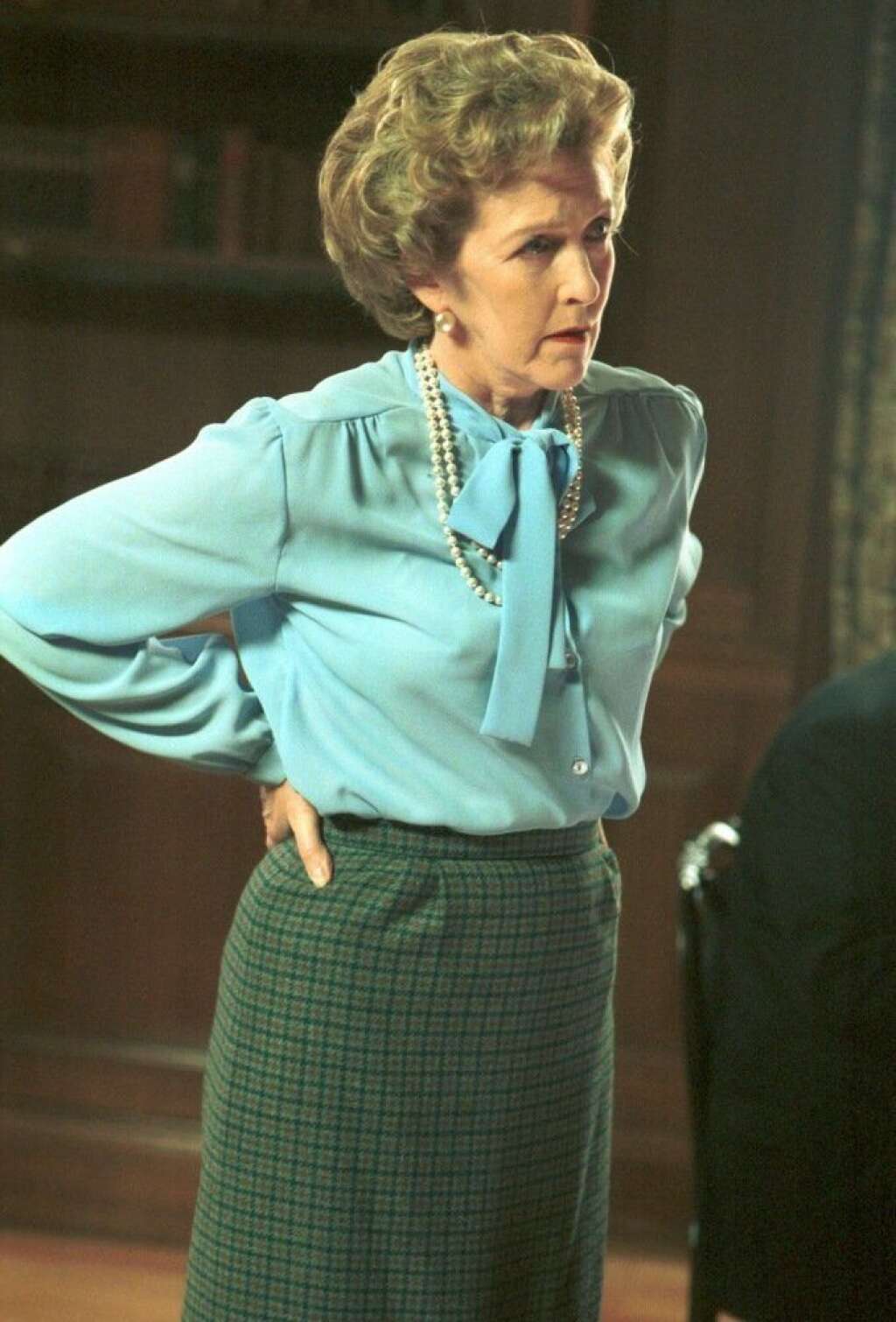 Patricia Hodge dans "The Falkands Play" -