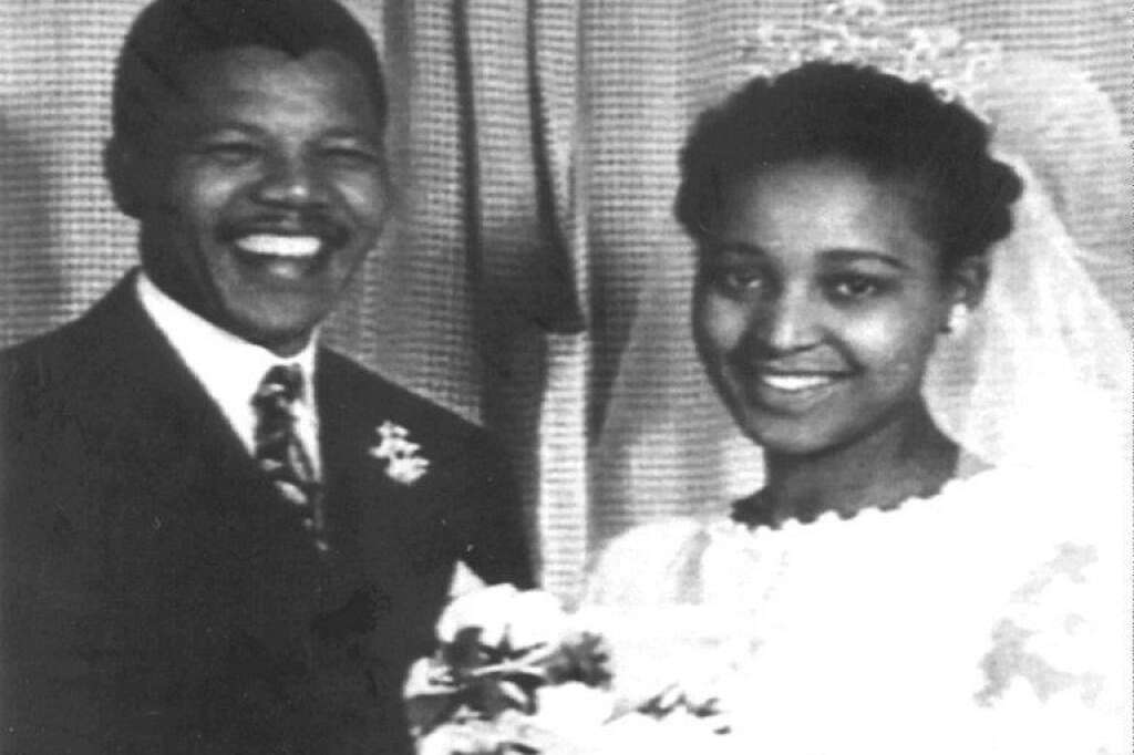 Son mariage avec Winnie en 1957 -