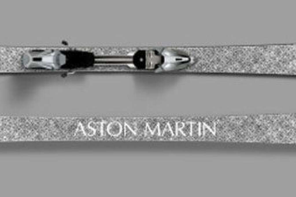 Les skis Aston Martin -