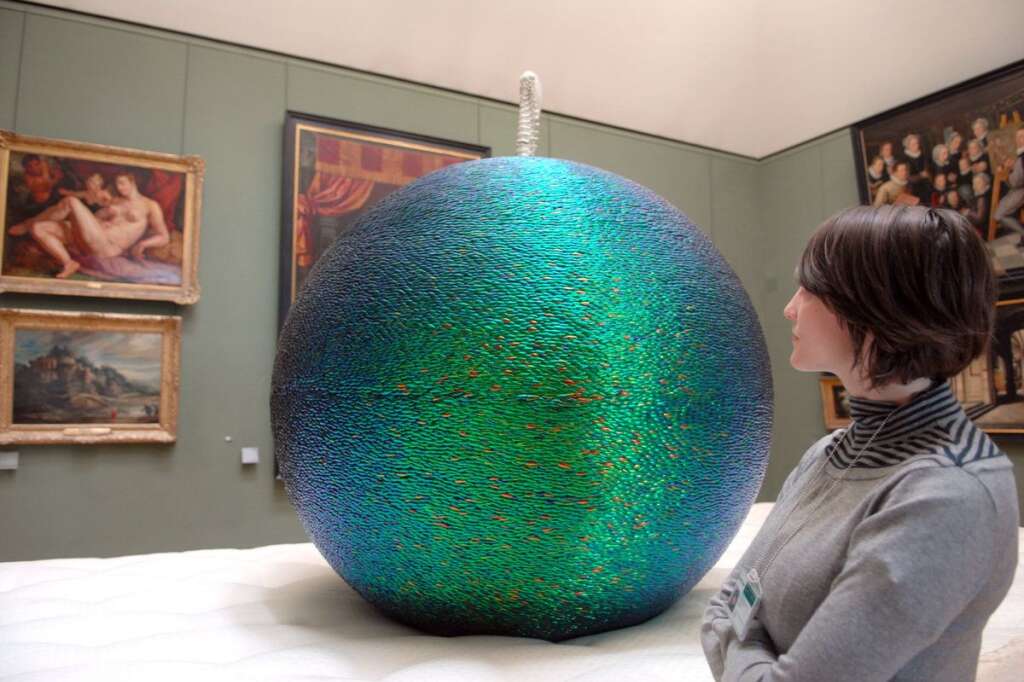 "Le bousier" - Ouvre réalisée en 2001 et exposée en 2008 au Musée du Louvre.