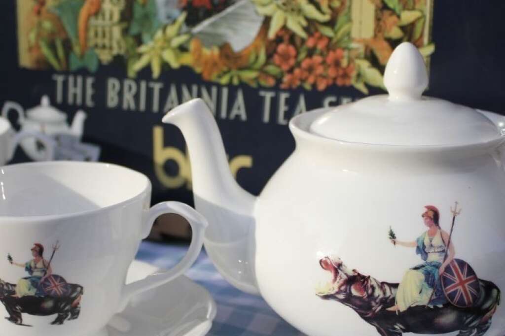 Le service à thé Britannia de Blur -