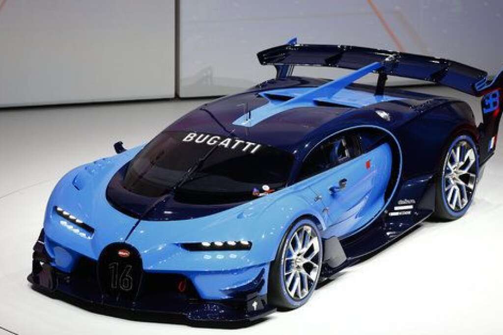 Les concept car du Salon de Francfort 2015 - La Vision GT Bugatti.