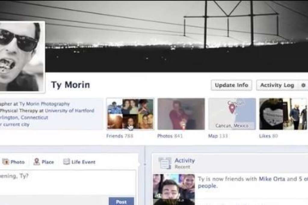 Ty Morin - En mars 2013, Ty Morin s'est lancé dans une incroyable aventure. Cet Américain a décidé de partir à la rencontre de tous ses amis Facebook, 788 au total, et d'en faire un documentaire.