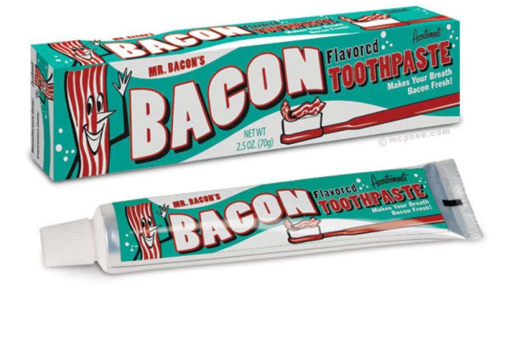 Pour la santé bucco-dentaire - Le dentifrice au bacon