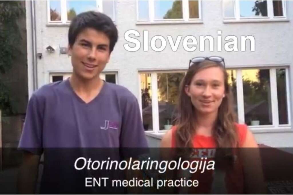 Slovène - Otorinolaringologijia (21 lettres) "Oto-rhino-laryngologie"