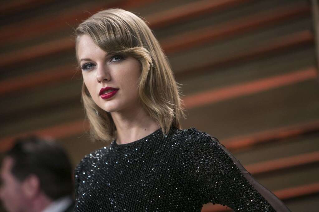1 - Taylor Swift - 39,7 millions de dollars (environ 28,6 milions d'euros)