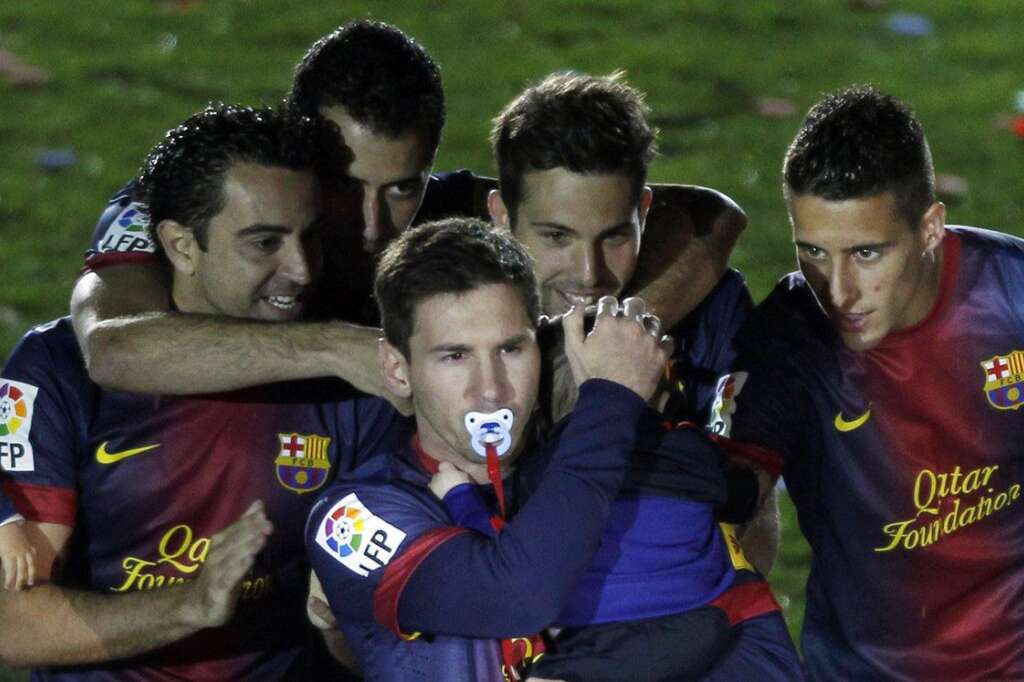 2. FC Barcelone - 482,6 millions d'euros - Lionel Messi, mai 2013