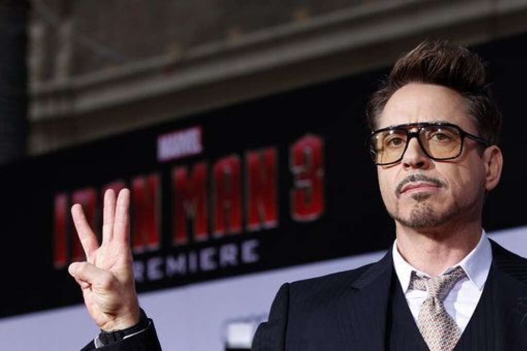 1- Robert Downey Jr - 75 millions de dollars (55 millions d'euros)