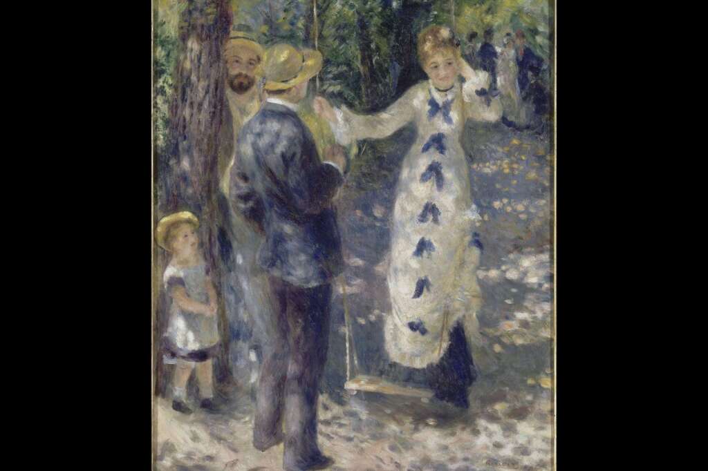 "La balançoire" - Pierre-Auguste Renoir (1876) - © RMN (Musée d'Orsay) / Hervé Lewandowski