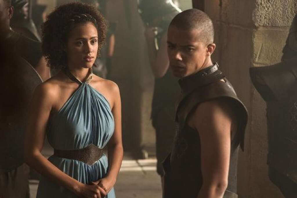 Missandei and Grey Worm -