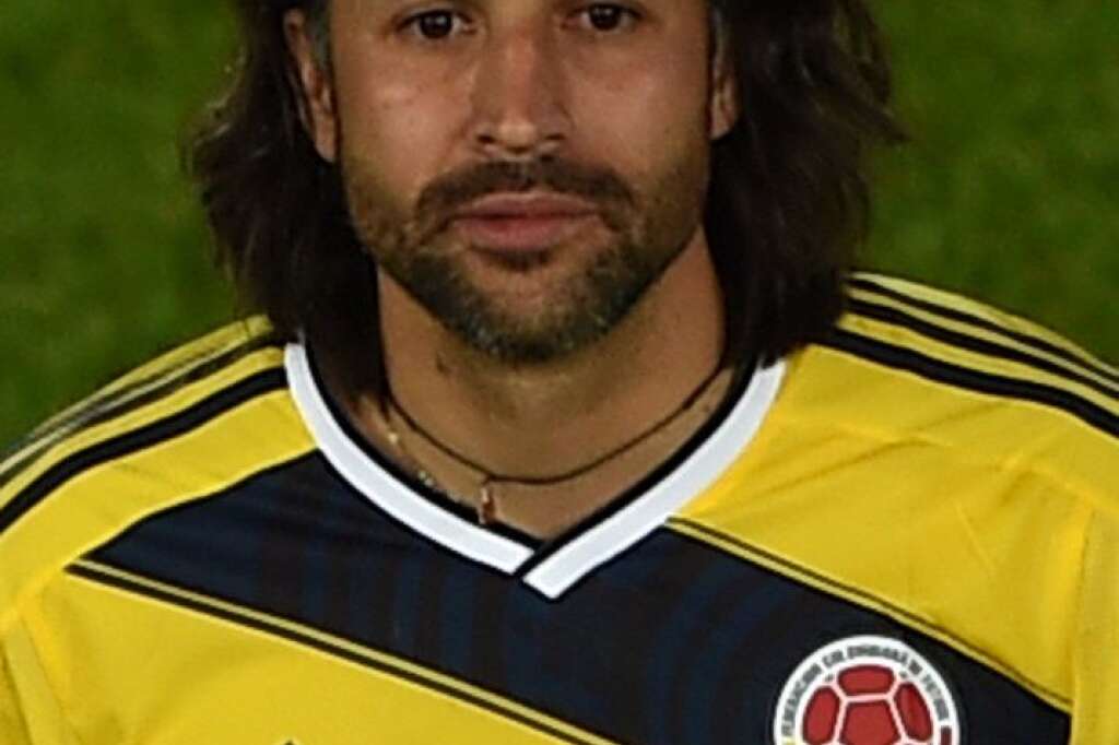 Mario Yepes (Colombie) - Son club: Atalanta Bergame (Italie) Poste: défenseur