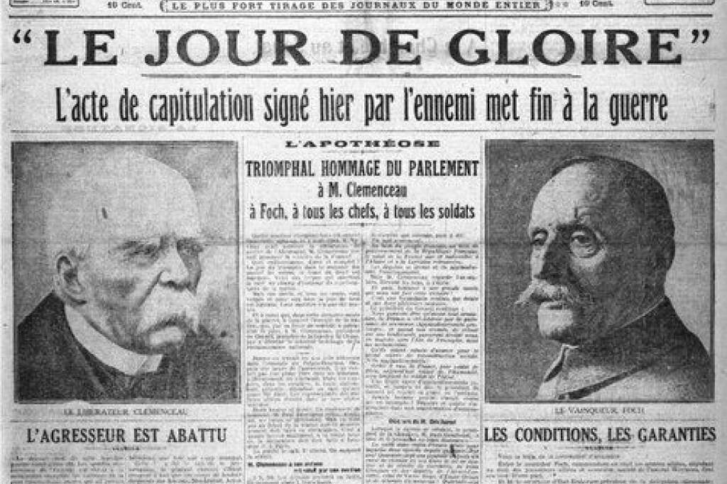 Le Petit Parisien (11/11/18) - 2 millions d'exemplaires pour la fin de la Première guerre mondiale.