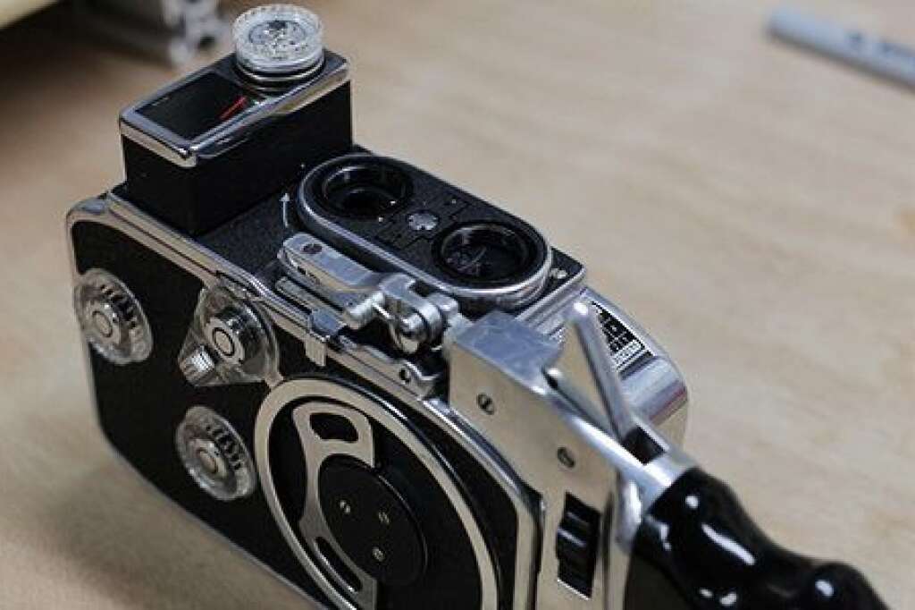 Une caméra Bolex B-8 connectée à Instagram - L'invention de Levi's pour sa campagne participative #MAKEOURMARK permettra aux utilisateurs de cette caméra de publier leurs films sur Instagram.