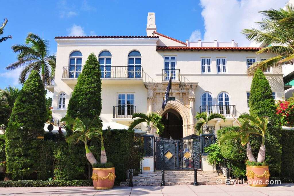 Gianni Versace - Miami Beach, Floride Prix: 100 millions de dollars (77 millions d'euros)