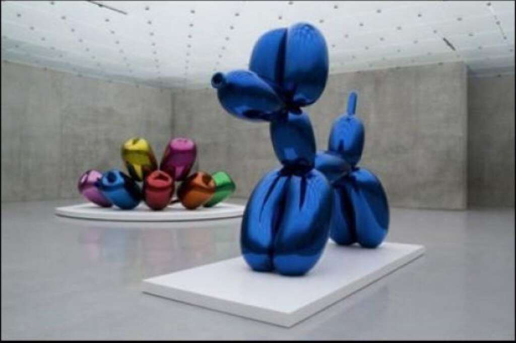 Jeff Koons, "Balloon Flower and Dog", 2008 -