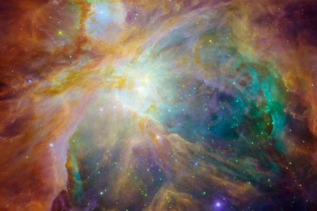 Des étoiles en formation dans la nébuleuse d'Orion -