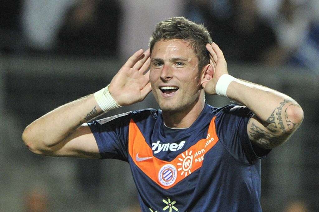 Olivier Giroud - Attaquant, 25 ans, Montpellier
