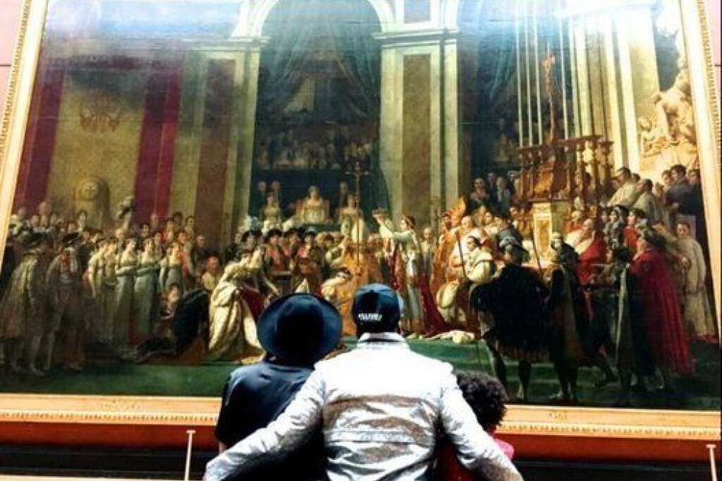 Jay Z et Beyoncé au Louvre -