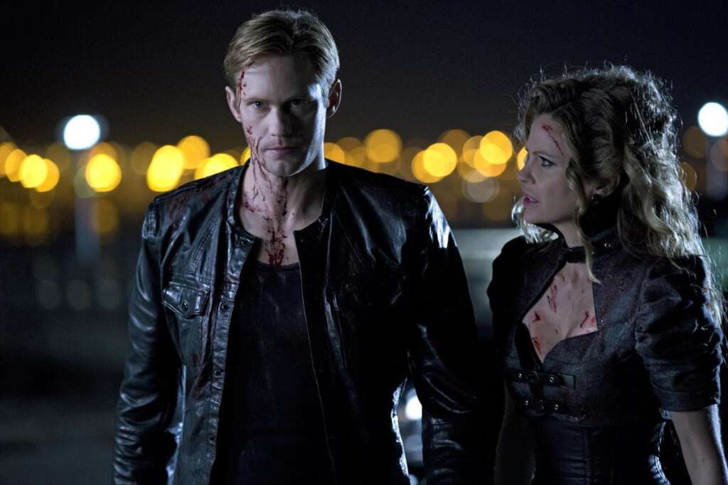 "True Blood" - Alexander Skarsgård et Kristin Bauer van Straten