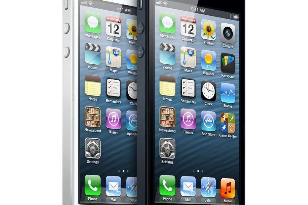 iPhone 5 - Seulement sur le réseau de Bouygues Telecom à partir d'octobre. Le dernier smartphone d'Apple n'est pas compatible avec les fréquences d'Orange et SFR, pour l'instant.