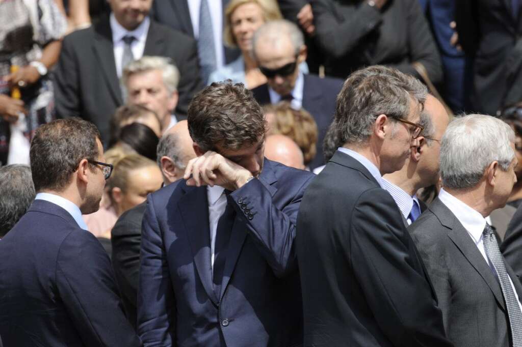 et Arnaud Montebourg, le ministre du Redressement productif, n'a pu retenir ses larmes -