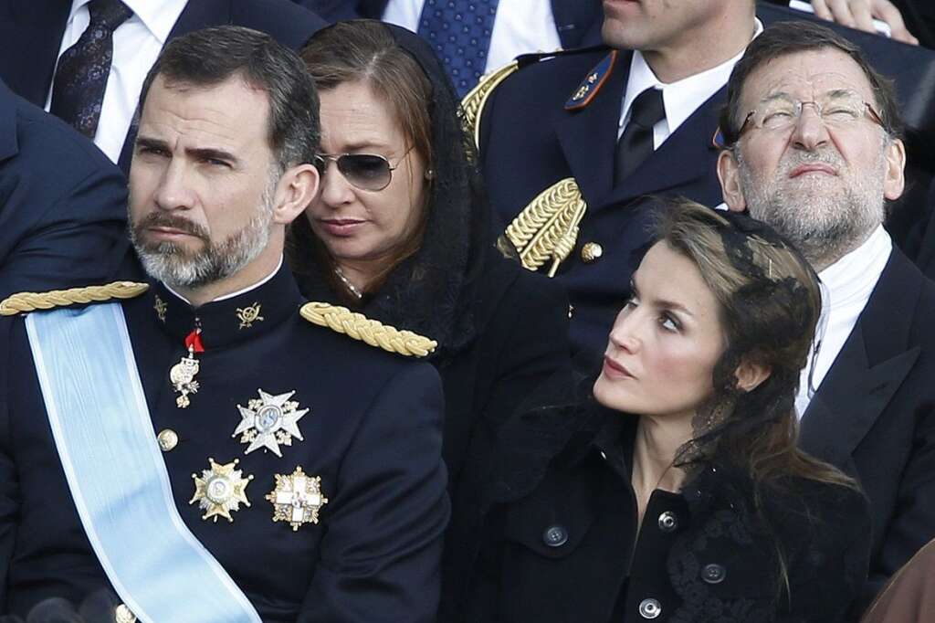 Le prince d'Espagne et Mariano Rajoy -