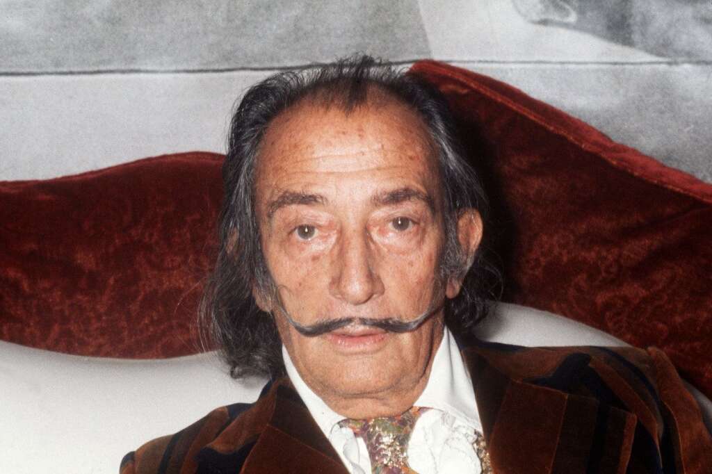 Salvador Dalí - Salvador Dali en décembre 1972
