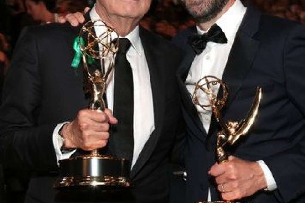 La 67ème cérémonie des Emmy Awards - Jeffrey Tambor, meilleur acteur masculin dans une série comique pour Transparence et Tony Hale.