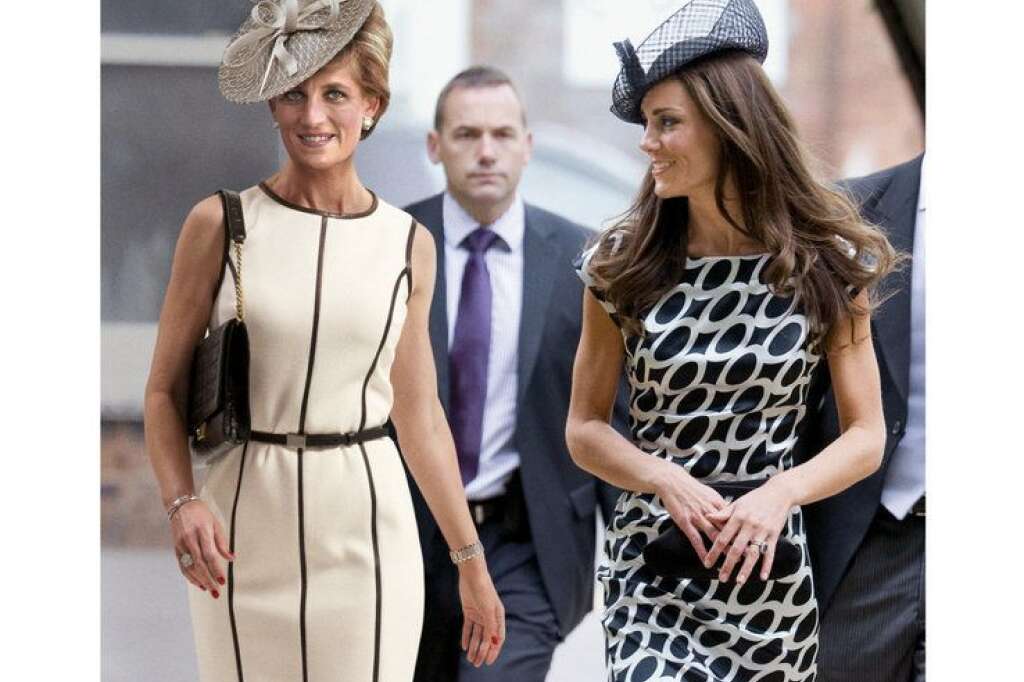 L'édition du 4 et 11 juillet 2011 - "Diana à 50 ans, si elle était toujours vivante" - La rédactrice en chef Tina Brown a créé une polémique en faisant un montage photo dans lequel Kate Middleton et une princesse Diana vieillie se promènent ensemble.