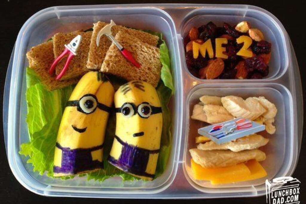 Lunchbox Dad - When most kids open their lunch, they'll see food that looks like food. When Beau Coffron's first-grade daughter, Abby, opens hers, she sees <a href="http://www.huffingtonpost.com/2014/03/27/lunchbox-dad-art_n_5037050.html" target="_blank">amazing edible art.</a>