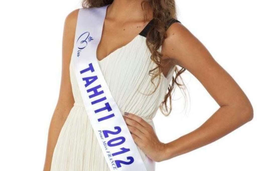 Miss Tahiti - Hinarani De Longeaux    22 ans - 1,77 m    Mannequin