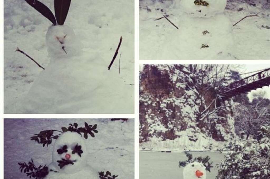 Florilège de bonshommes de neige -