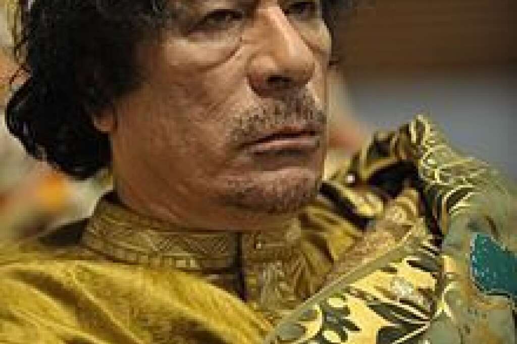 8. Mouammar Kadhafi - Ex leader libyen, (1942-2011) 200 milliards de dollars
