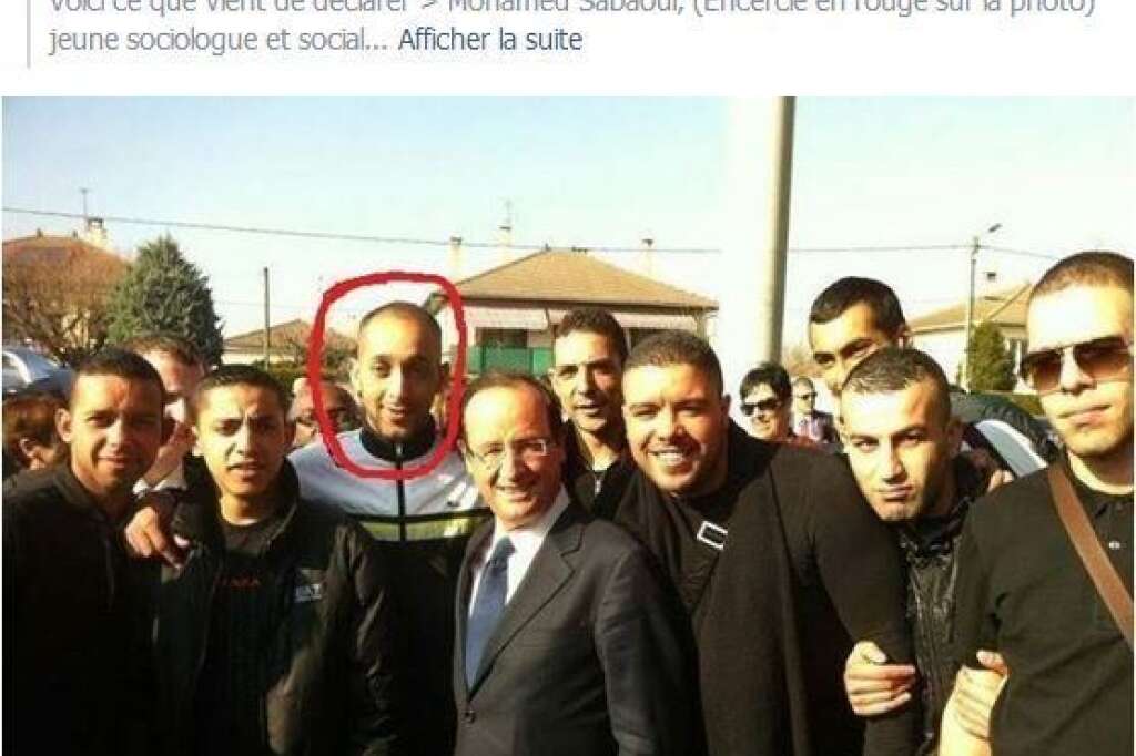 Une fausse photo de François Hollande avec Mohamed Merah -