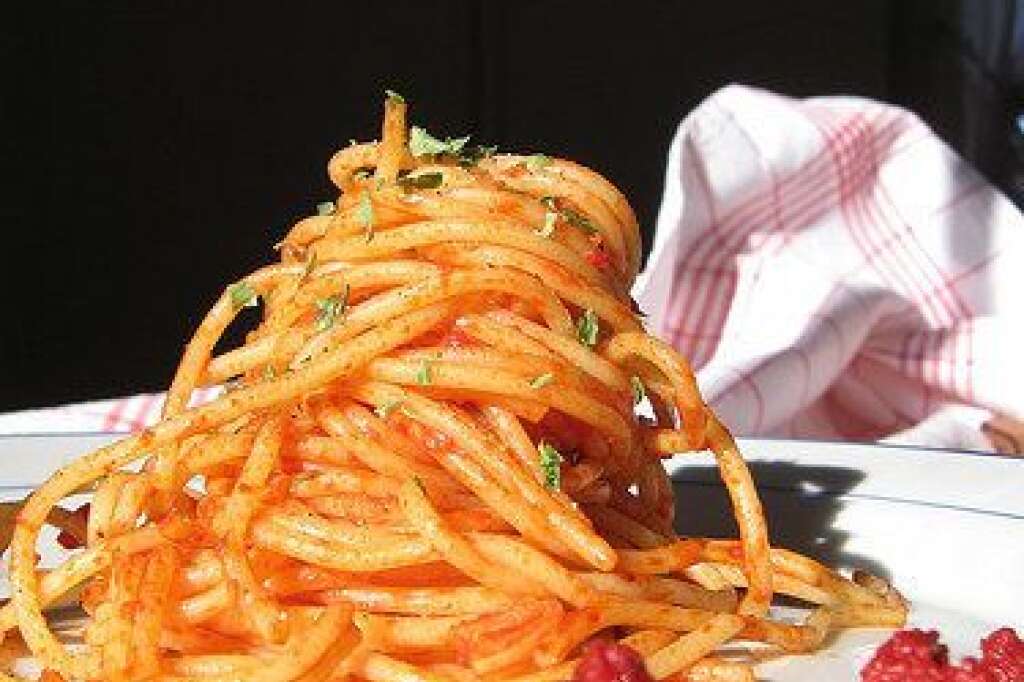 Vous n'aimez pas la pizza? - Les spaghettis all'arrabiata les remplaceront à merveille. Le plus: la sauce relevée: sensations fortes garanties, y compris pour la satiété.