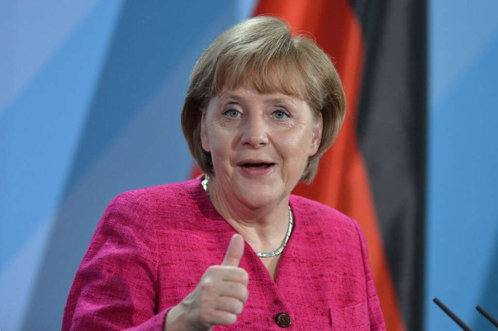 n°1 - Angela Merkel - Chancelière de l'Allemagne