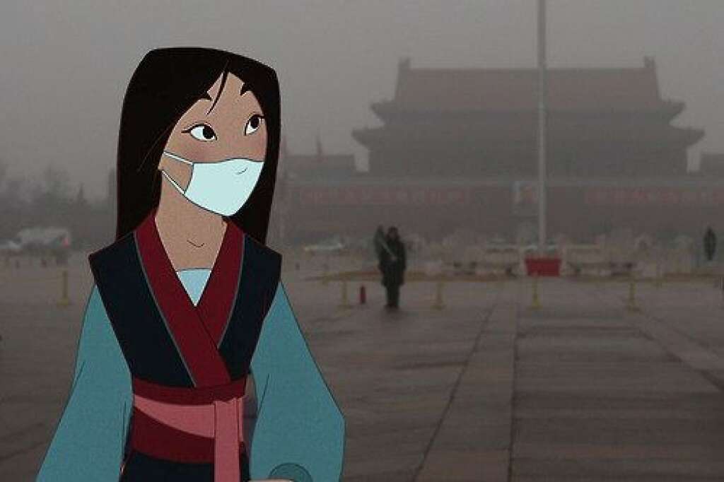 Les héros Disney transposés dans le monde actuel - "Mulan"